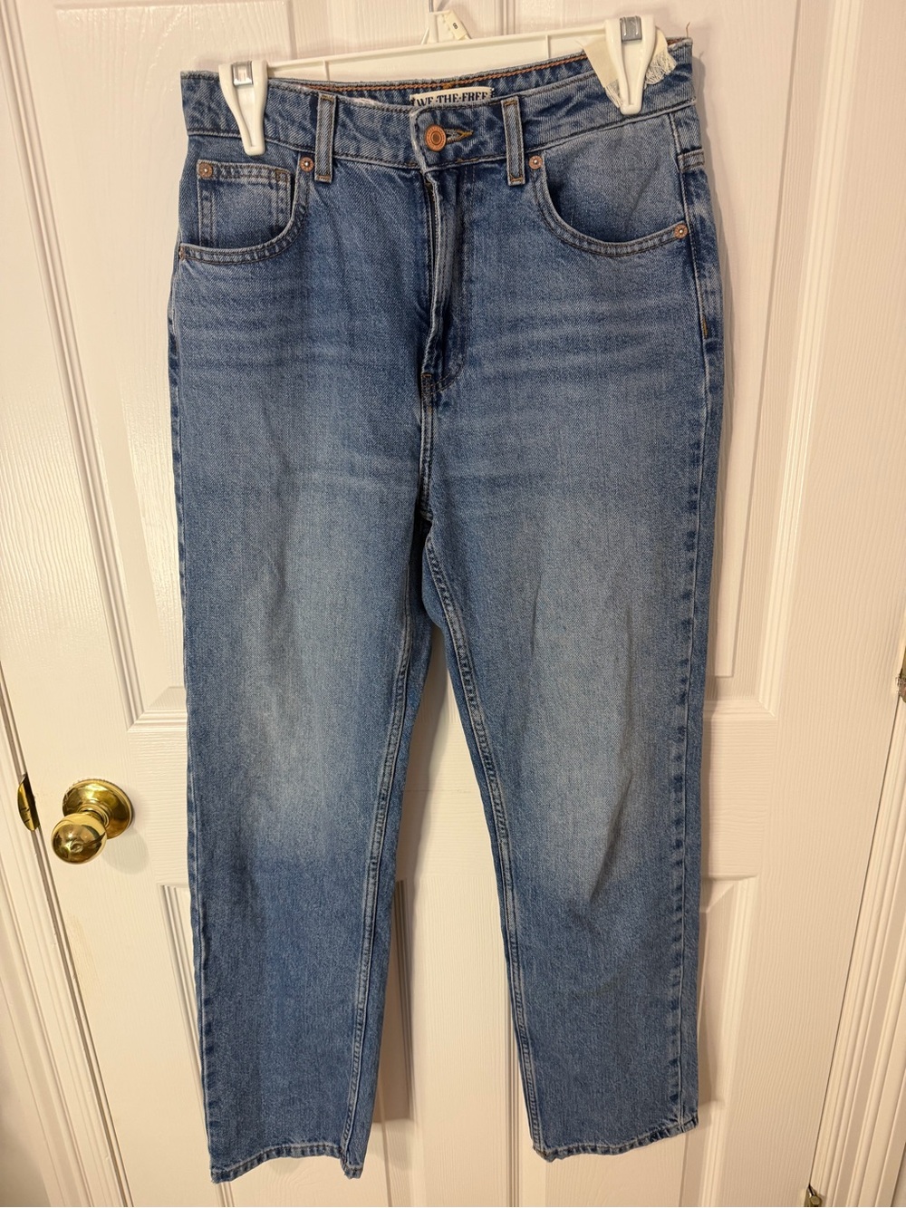 We The Free women's Pacifica Denim Jeans in Medium Blue